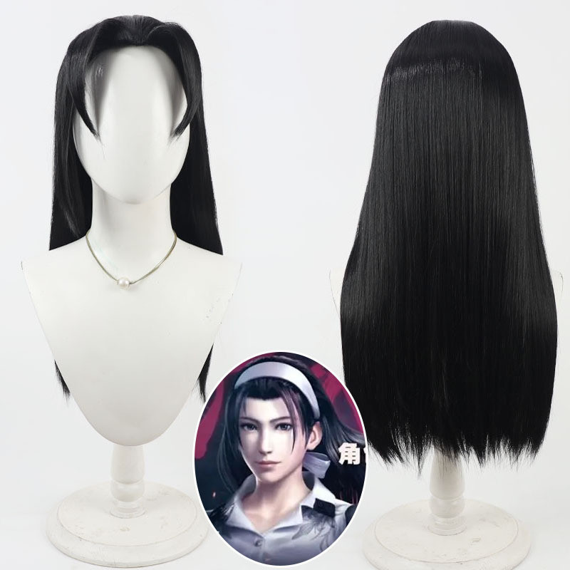 Tekken 8 Jun Kazama Cosplay Wig Hollywood Outfit Heat Resistant Synthetic Hair