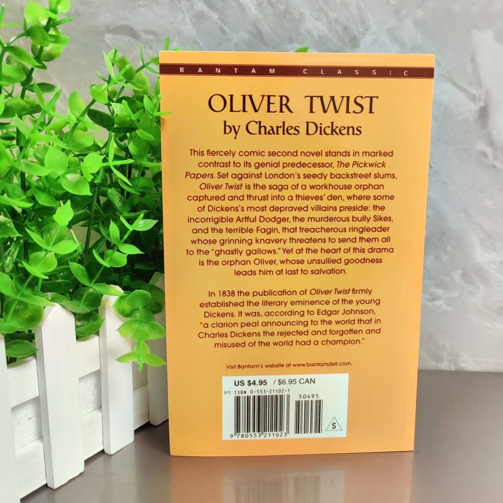 Oliver Twist Oliver Twist English หนังสือชื่อดัง Oliver Twist Dickens