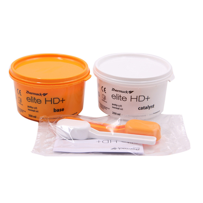 Dental Silicone Impression Material Elite HD+ Putty Soft Normal Set for Wholesale