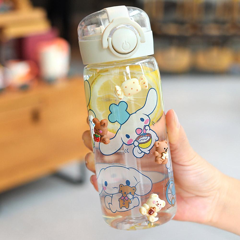 Kuromi Melody ขวดน้ํา Y2k 400ml Cinnamoroll น้ําใหม่ Kawaii Room Kuromi Diy Decor Y2k ถ้วย M1m7