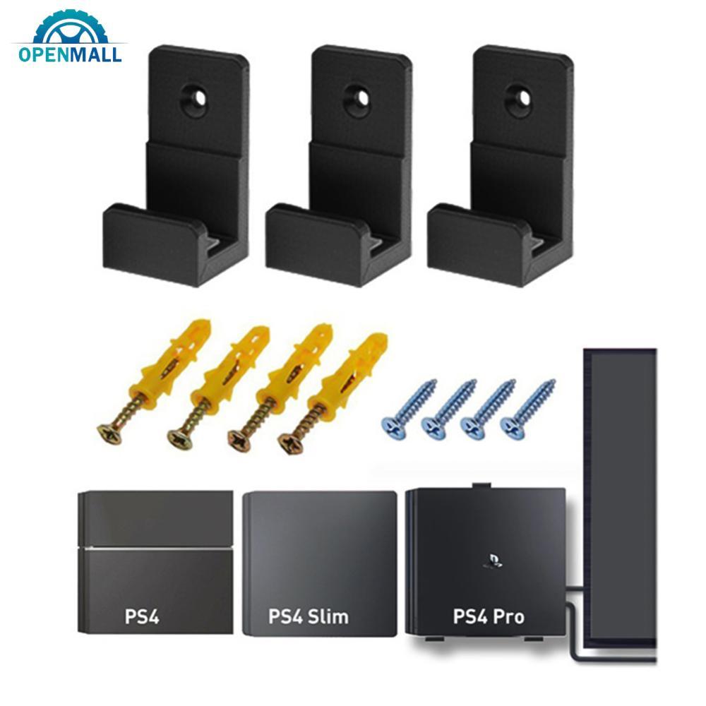 OPENMALL Wall Mount สําหรับ PS4 คอนโซลสําหรับ PlayStation 4 Storage Stand Host Rack Hook ฐานสําหรับ 