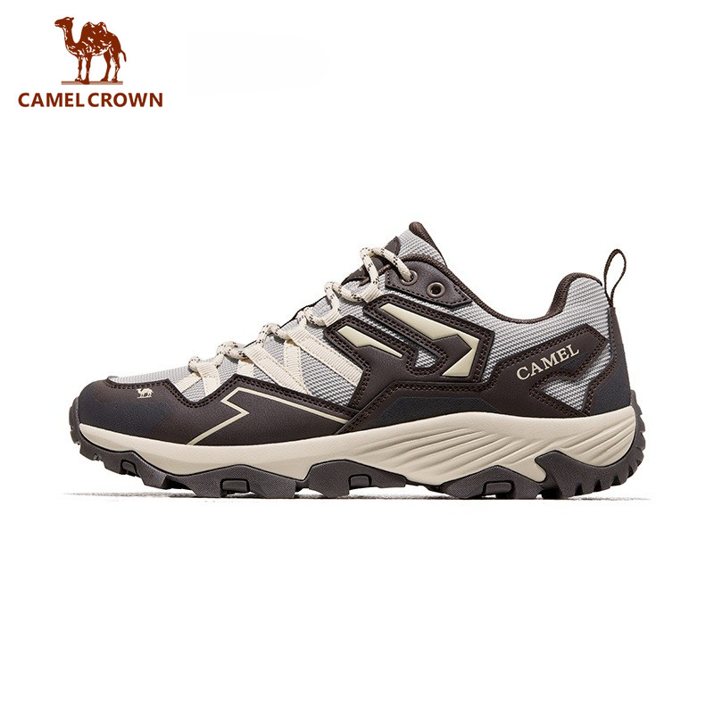 รองเท้าเดินป่า CAMEL CROWN KUNLUN สำหรับผู้ชาย – กันลื่นและคงทนสำหรับเส้นทางกลางแจ้ง