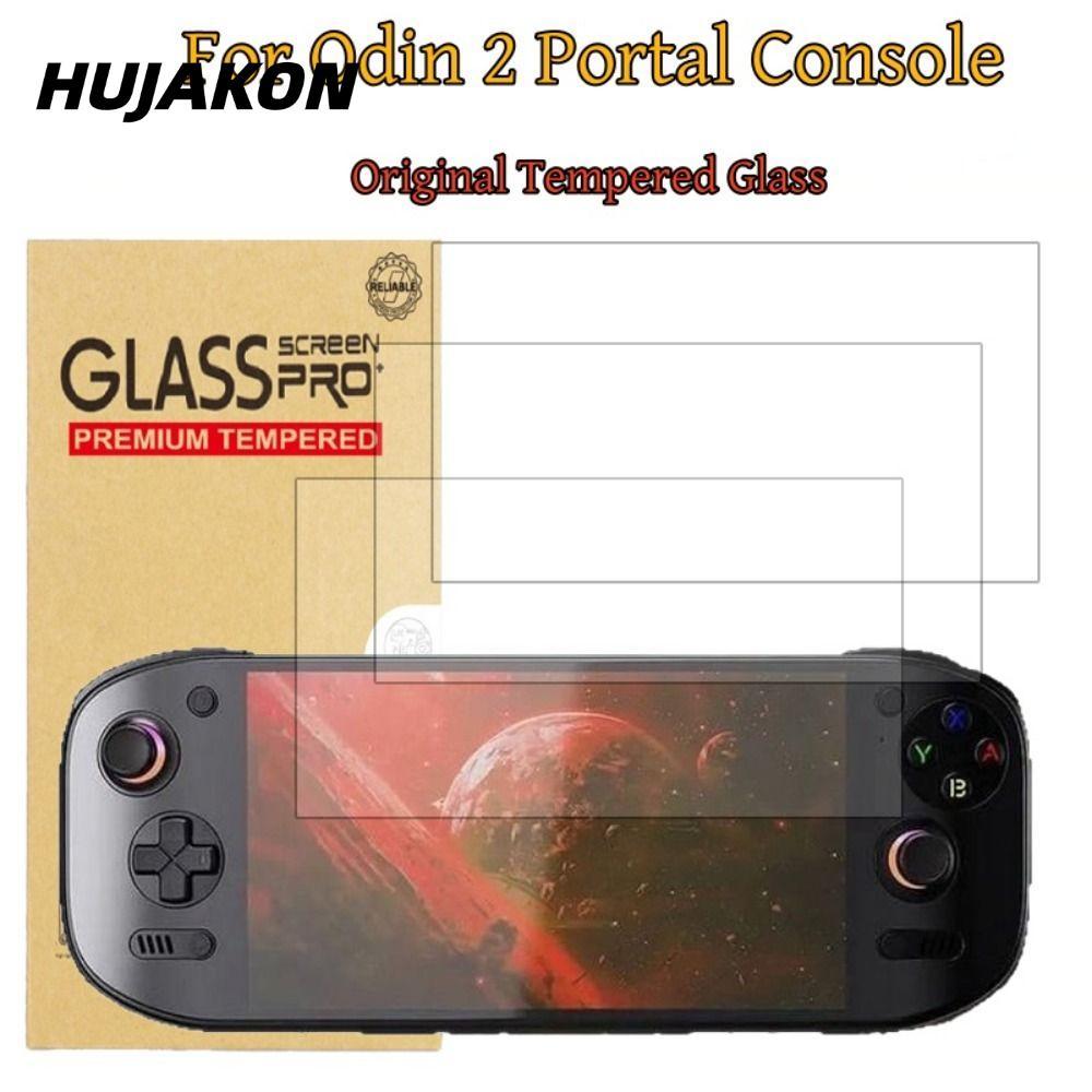 HUJAKON ป้องกันหน้าจอ, HD Anti Scratch กระจกนิรภัย, Anti สะท้อนแสง 9H ฟิล์มป้องกันสําหรับ Odin 2 Por