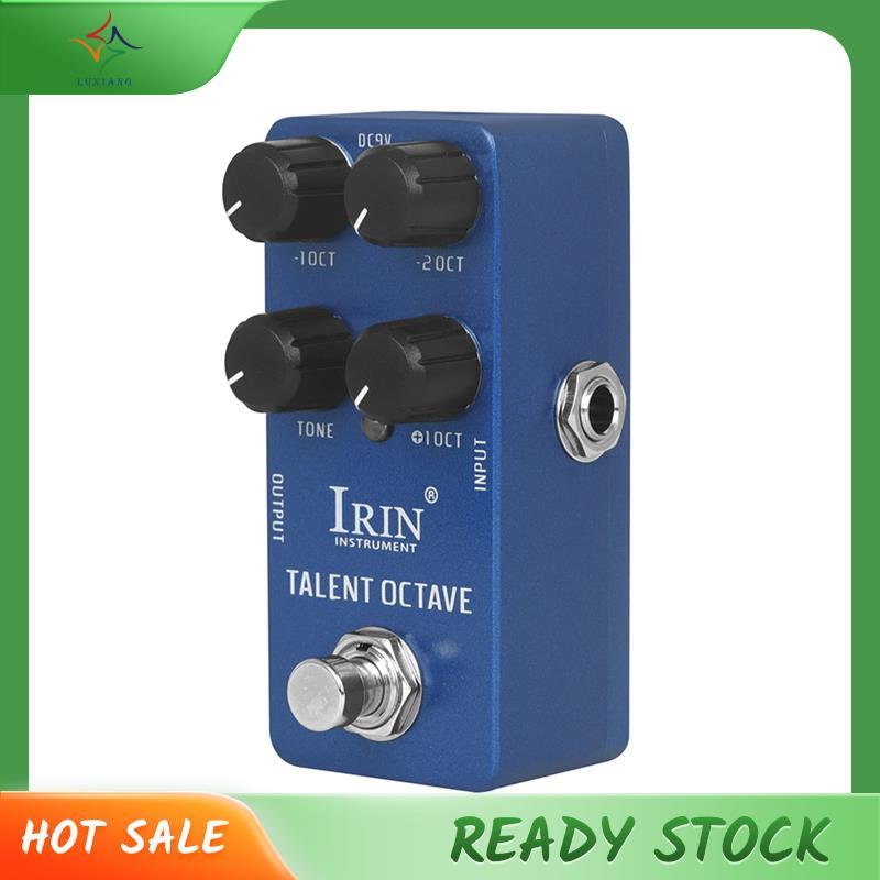 [luxiang.th] -19 Talent Octave Guitar Effect Pedal 3 Octave แยกเสียงเอฟเฟกต์ True Bypass Pedals อุปก