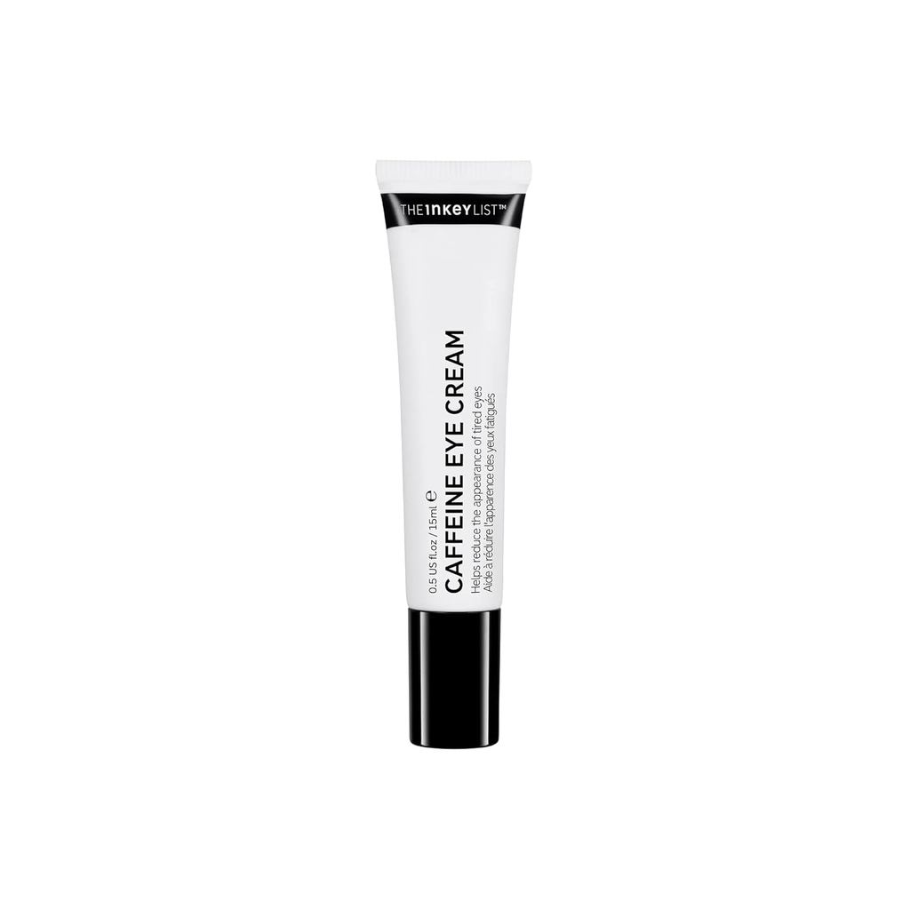 SDFGHJKL;The INKEY List Caffeine Eye Cream, ลดอาการบวมตาและความหมองคล้ํา, Blur Fine Lines, 0.5 fl oz
