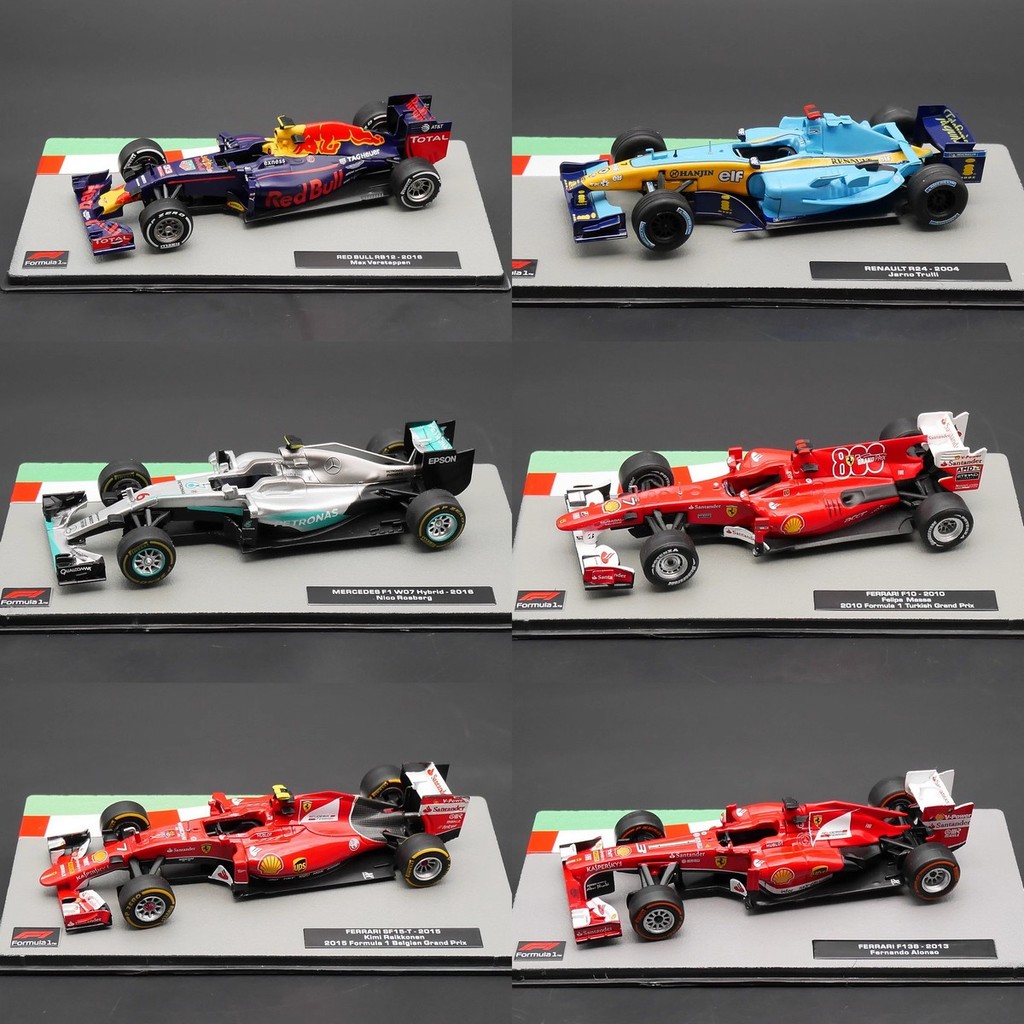 IXO 1: 43 F1 รถแข่ง Ferrari Renault Mercedes Benz Ferrari Renault Red Bull