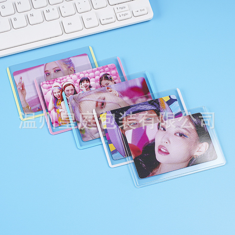 เฟรมการ์ด ที่ใส่การ์ด ด้านเดียวสีเคลือบ B8 Hard Card Holder ความโปร่งใสสูง Star Game King Pokémon Ai