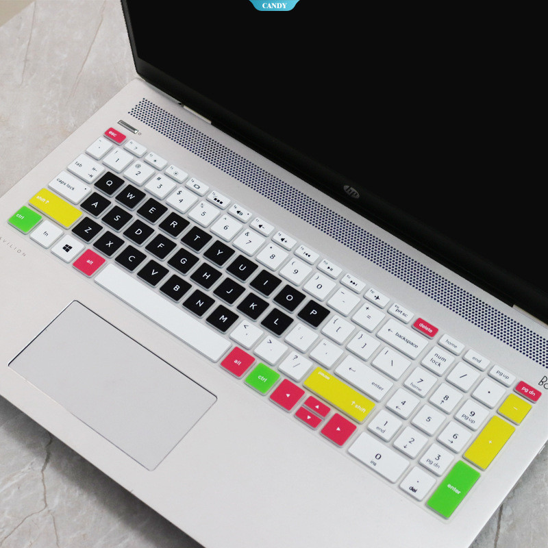 ตัวป้องกันหน้าจอคีย์บอร์ดกันฝุ่นขนาด 15 นิ้วสําหรับ HP Pavilion 15 Youth Edition (R7-5700U) – ฝาครอบ