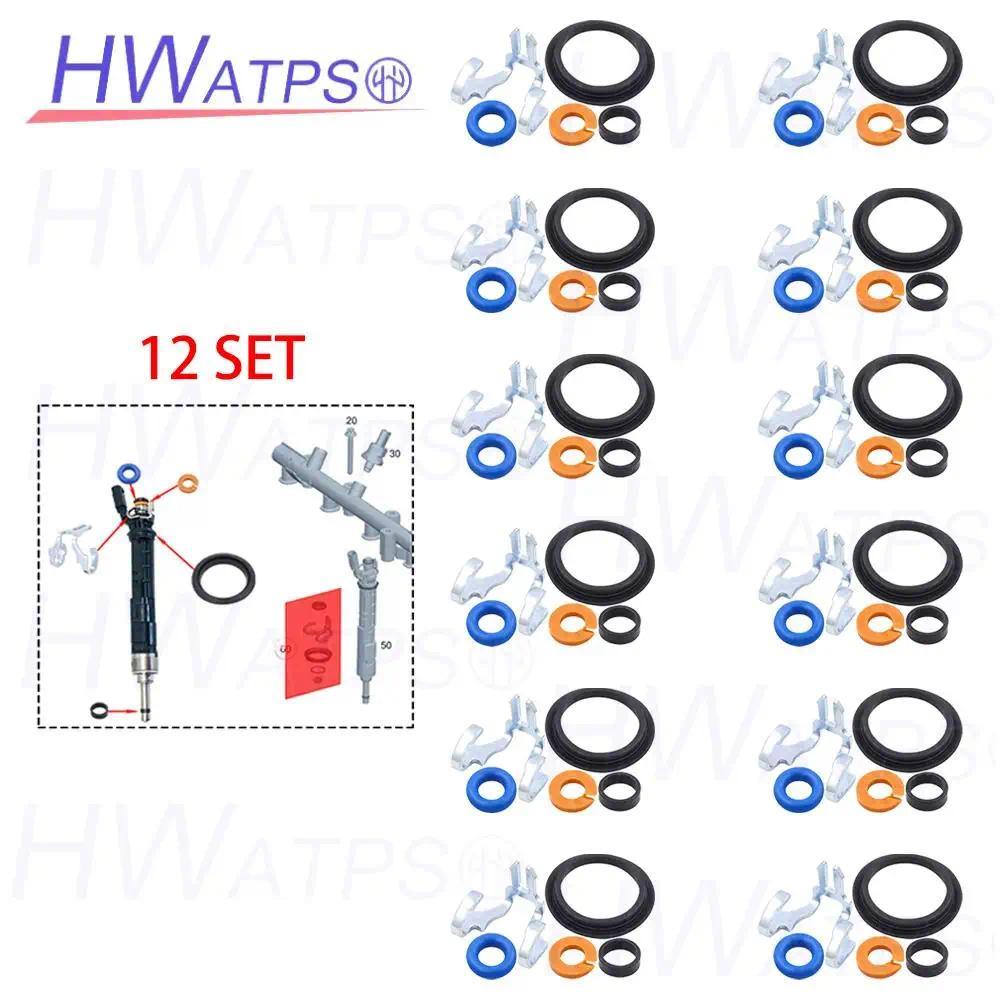 ชุด 2/4/6/8/12 ‎ก2820720100 ซีลหัวฉีดน้ํามันเชื้อเพลิง 2820720100 สําหรับ Mercedes Benz M282 CLA C11