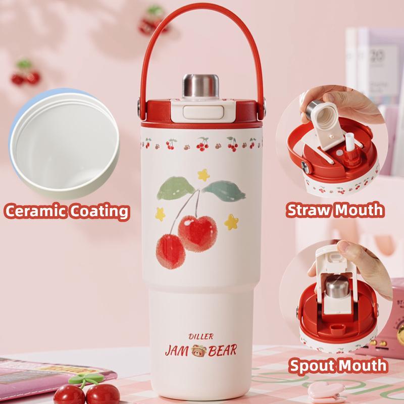 แก้วกาแฟเซรามิก, Diller, ซับสแตนเลส, กระติกน้ำสูญญากาศ, แก้วน้ำร้อนและเย็น, D9383