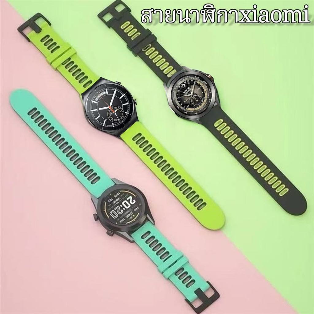 สายนาฬิกาXiaomi watchS1 S1pro S1active S2 S3 S4 S4sport watch2 watch3 watch4สายกว้าง22mm20mm