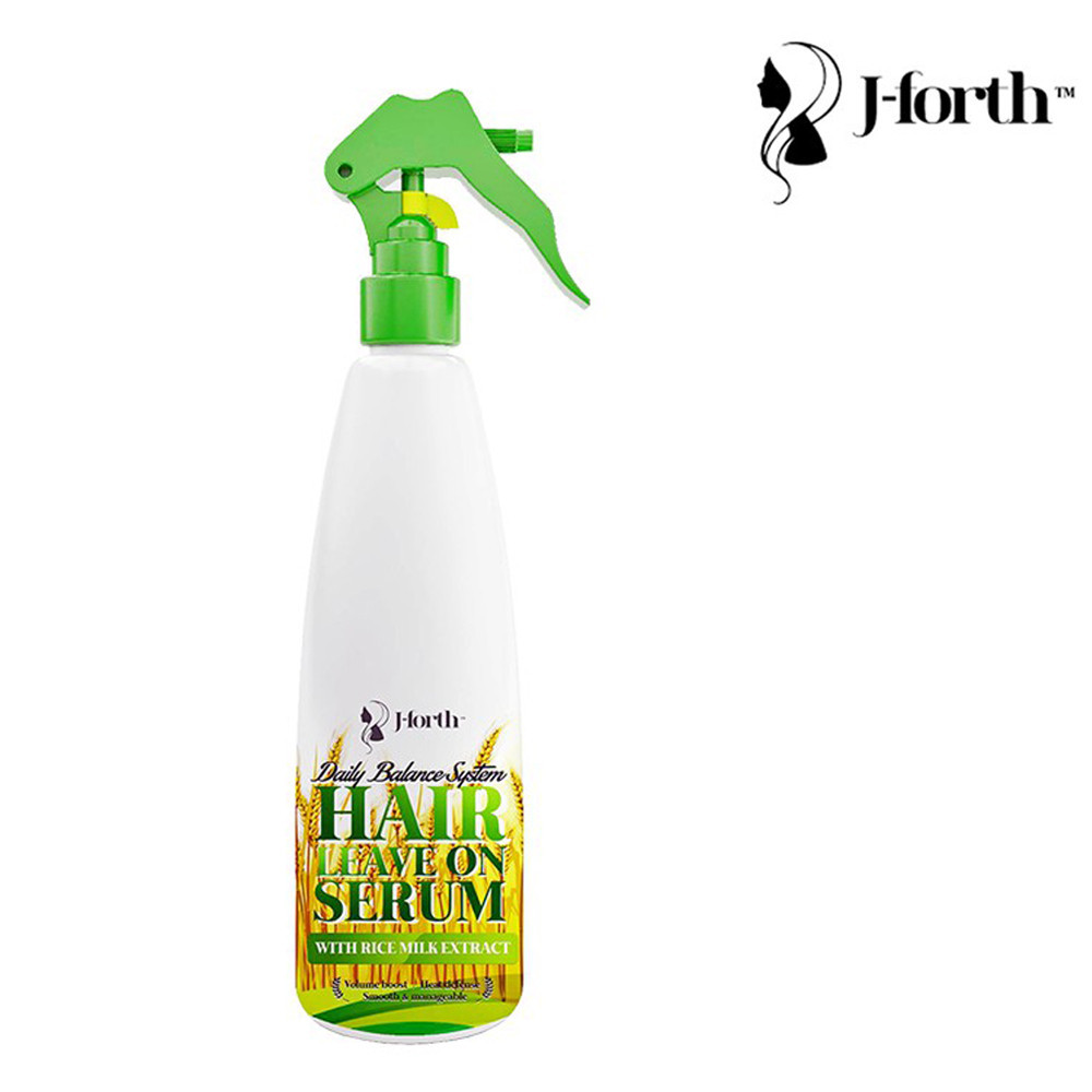 J-forth Daily Balance hair leave in serum (300ml.) เซรั่มบำรุงผมน้ำนมข้าว เจ-โฟร์ท เซรั่ม สเปรย์