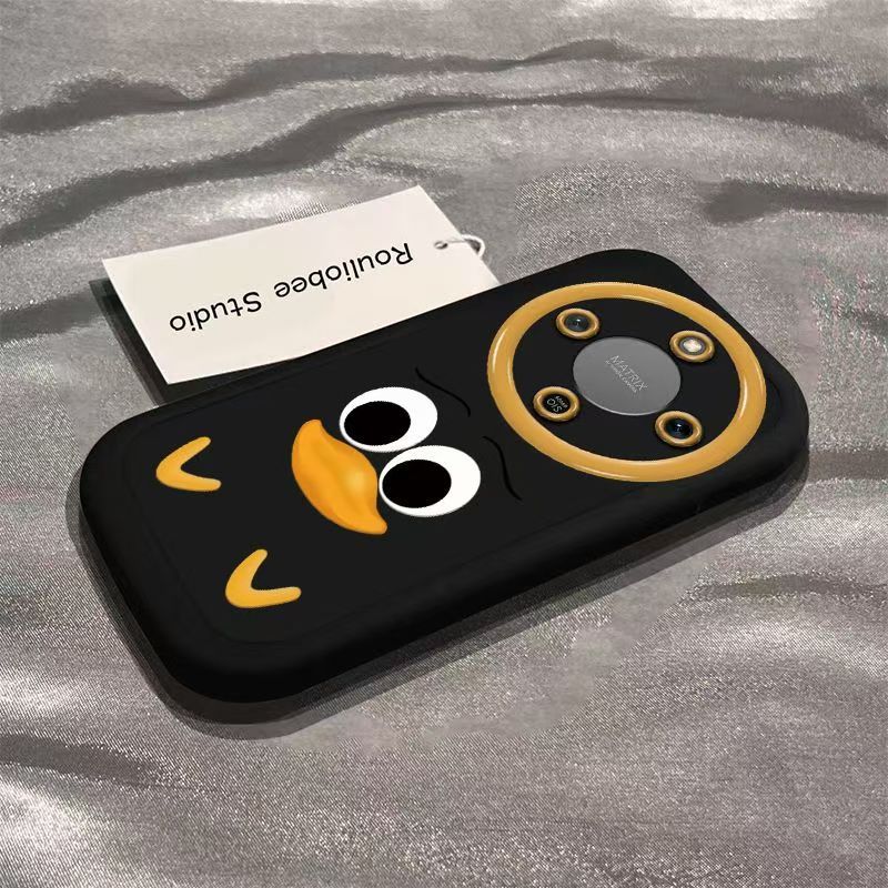 สําหรับ Honor X9D 5G กรณี Honor X9C 5G น่ารักแบนเป็ดออกบิลเคสโทรศัพท์พัฟ Anti Drop Full Pack ยางนุ่ม เคสโทรศัพท์นุ่ม