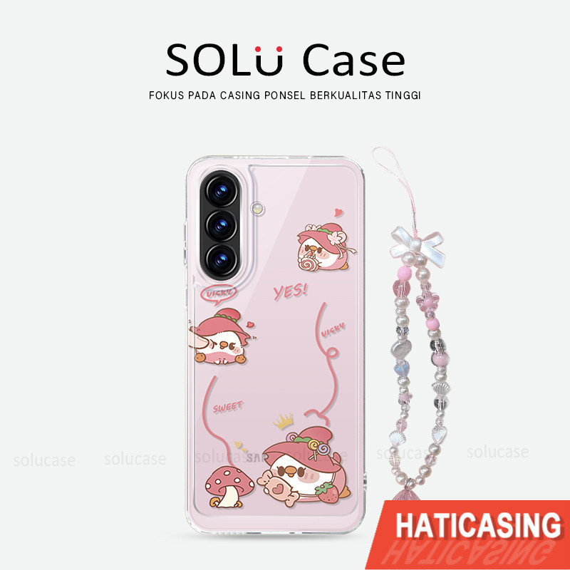 SAMSUNG HPแฟนซีนกน้อยCandyสาวสําหรับกรณีSamsung A17 5G A0 Galaxy A56 A36 A26 A06 A16 5G A55 5G A35 A