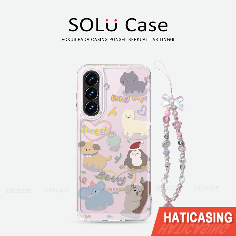 สัตว์ Graffiti สาวสําหรับ Oppo Reno 15 Pro Reno 15F A6x Reno 15 5G A6 Reno 14 14F 14 Pro A5i Pro A5x