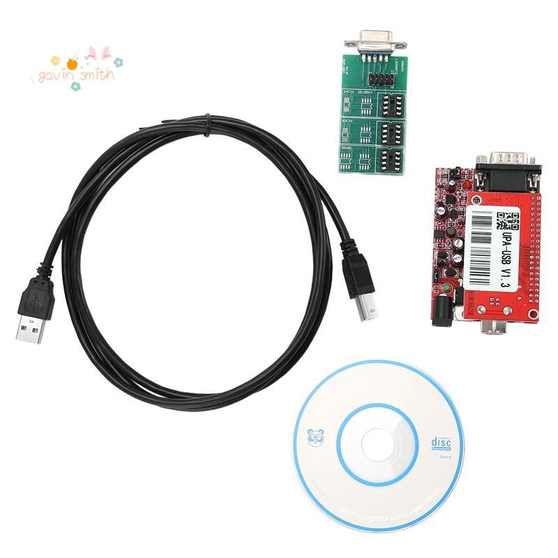 [Promote G]UPA USB Programmer เครื่องมือวินิจฉัย UPA-USB ECU ชิปปรับแต่งโปรแกรมเมอร์ UPA USB V1.3 สําหรับรุ่น 2014 หน่วยหลัก