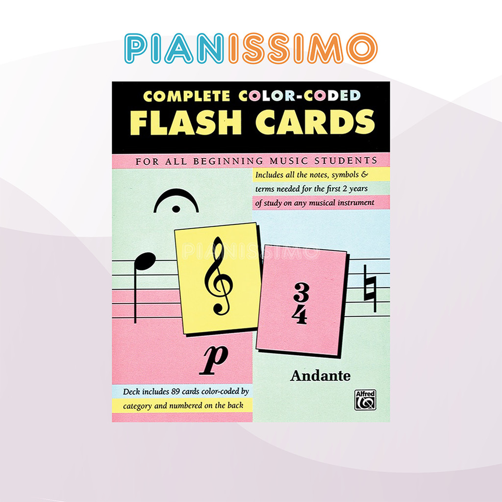 Alfred's Complete Color-Coded Flash Cards