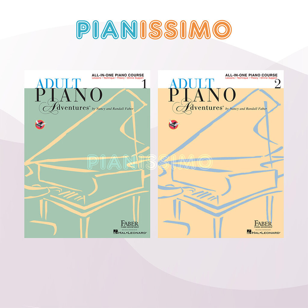 Faber Adult Piano Adventures All-in-One All in One Lesson Book 1 2