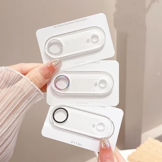 ฟิล์มกล้อง For iphone 11 12 13 14 15 16 17 Pro Max 17 Air 13 12 Mini 14 15 16 Plus 17 16Pro ฟิล์ม กระจก เพชรแฟลชรุ่นใหม่