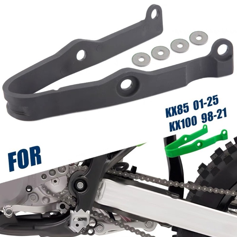 Yo พลาสติกรถจักรยานยนต์โซ่ Protector CHAIN Slider เลื่อน Swingarm ท่องเที่ยวสําหรับ KX80 KX85 KX100 