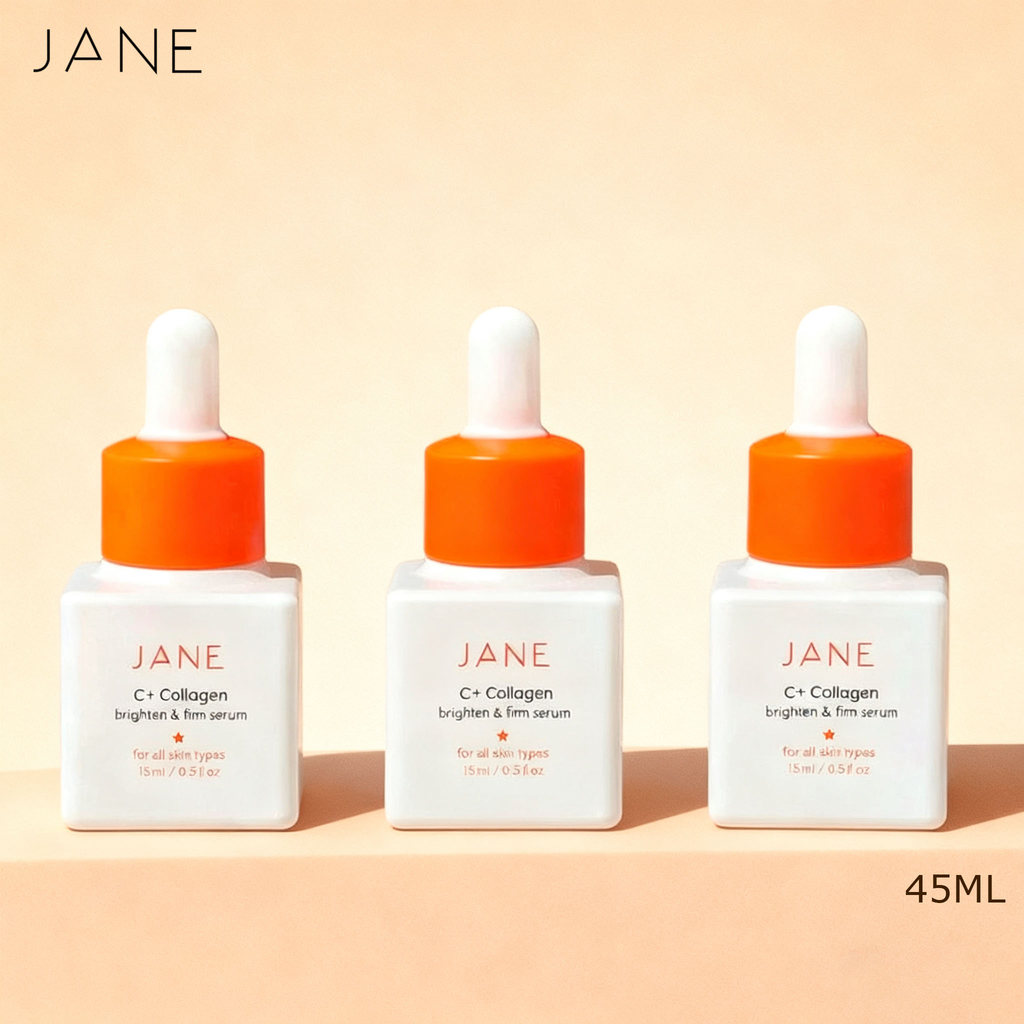 Jane Beauty C+ Collagen Serum - Pore Minimizing & Oil-Control, 15ml