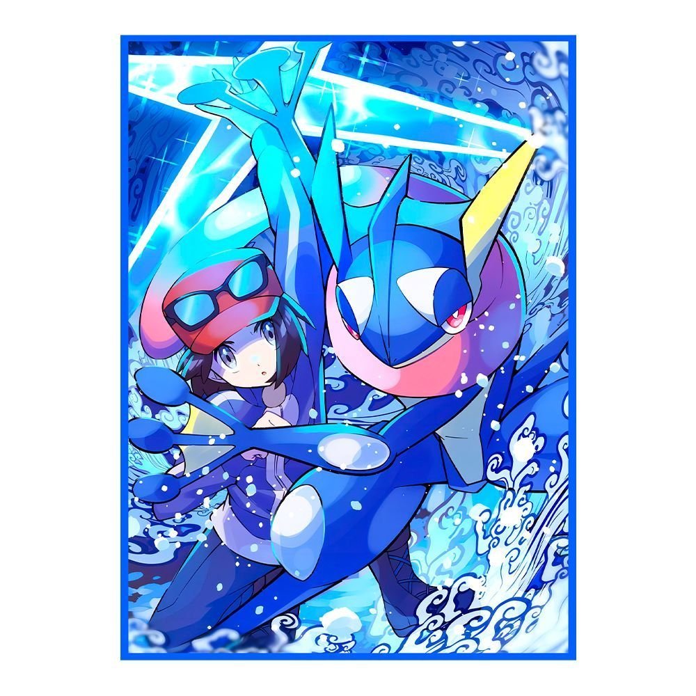 [Limited Edition] Pokémon Card Holder PTCG Koga Ninja Frog Flashing Card Holder Official Board Game 