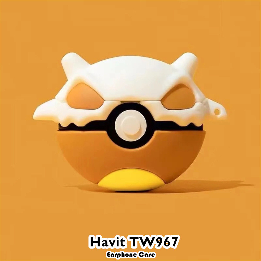 ประณีตFor Havit TW967 กรณี Cool การ์ตูนซิลิโคนอ่อนนุ่มหูฟังกรณีปลอก NO.3