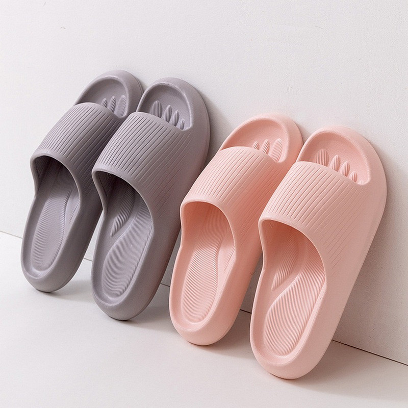 รองเท้าแตะอาบน้ำ อีวา กันลื่น ดีไซน์เรียบง่าย สวมได้ทั้งภายในและภายนอก แห้งไว