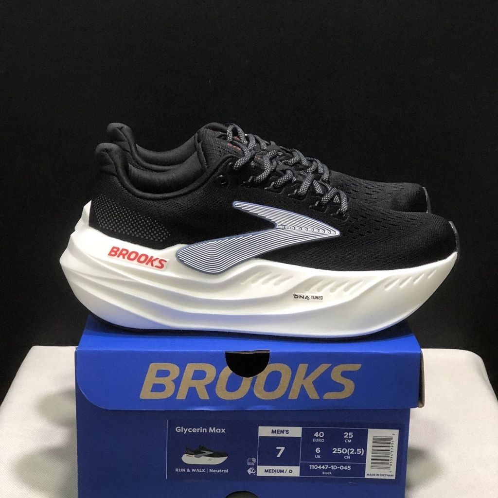 Brooks Glycerin Max Super Glycerin รองเท้าวิ่งสำหรับทั้งผู้ชายและผู้หญิง ออกแบบมาเพื่อการดูดนํ้าหนัก