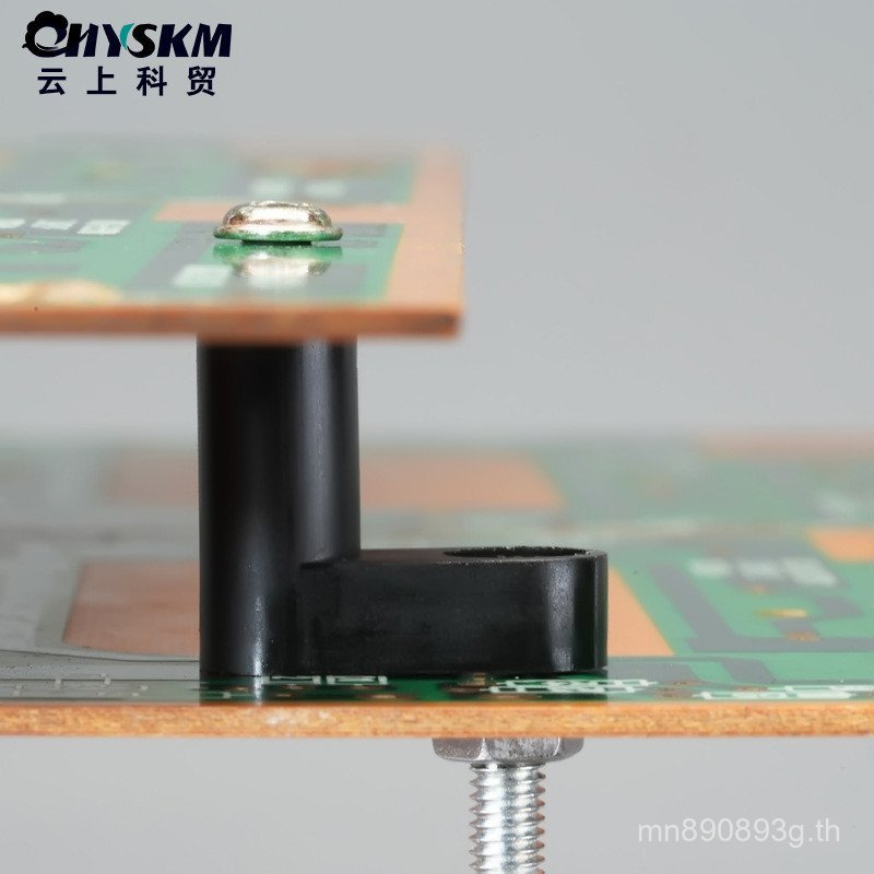 พื้นที่สนับสนุนคอลัมน์รูปตัว L ฉนวนกันความร้อน PC แผ่น Spacer คอลัมน์ 90 องศาคอลัมน์พลาสติกไนลอนสูง 