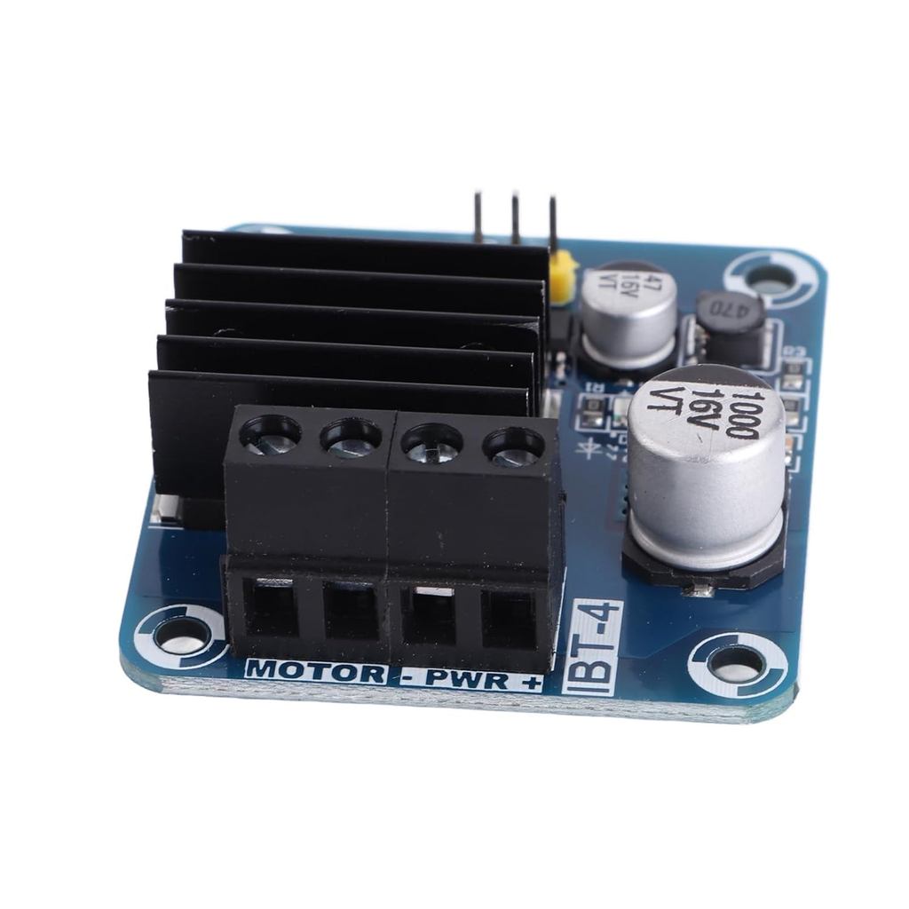 Fafeicy 50A H-Bridge High Power Single Channel Motor Driver Module, 1.7x1.9x0.8in ตัวควบคุมมอเตอร์กร