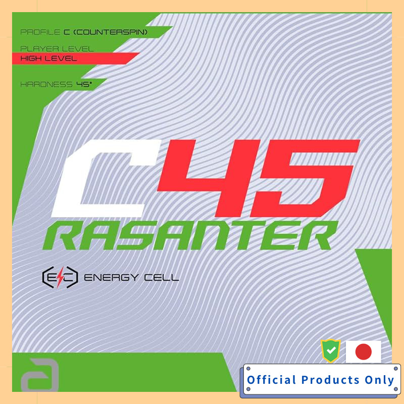 andro Table Tennis Rubber Razor Tner C45 Soft UM Tension Black No.2.0 110021100