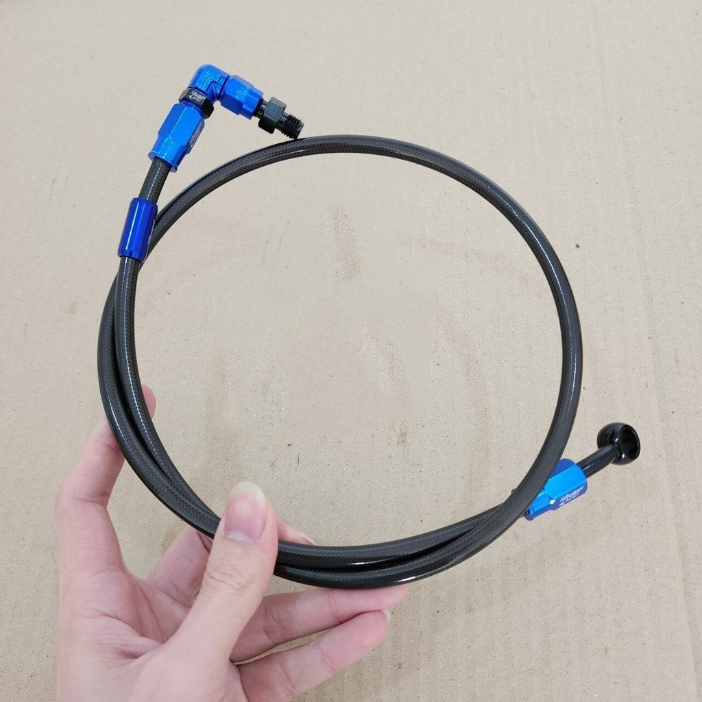 【ThaiAutoZen】สายเบรคหน้า 36นิ้ว หัว90 สายถัก สายน้ำมันเบรค ใส่เวฟทุกรุ่น sonic msx mio fino click หน้าได้ สินค้าใช้งานดี - รูปที่ 6