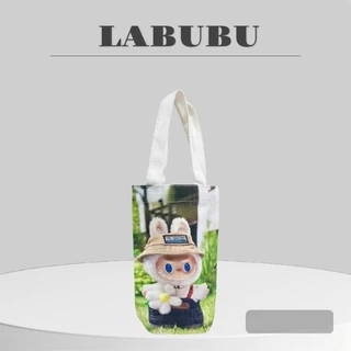 กระเป๋าใส่แก้วน้ำ พร้อมหูหิ้ว ลายการ์ตูน น่ารักๆ ผ้า ไม่ขาดง่าย ผ้าไม่ยืด