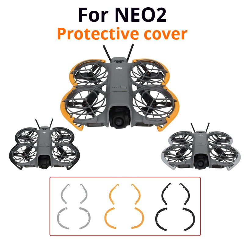 สําหรับ DJI NEO2 Drone Body และการ์ดใบพัด, ป้องกันรอยขีดข่วน, Drop-Resistant, อุปกรณ์เสริมที่ทนต่อการชน, การออกแบบน้ําหนักเบา