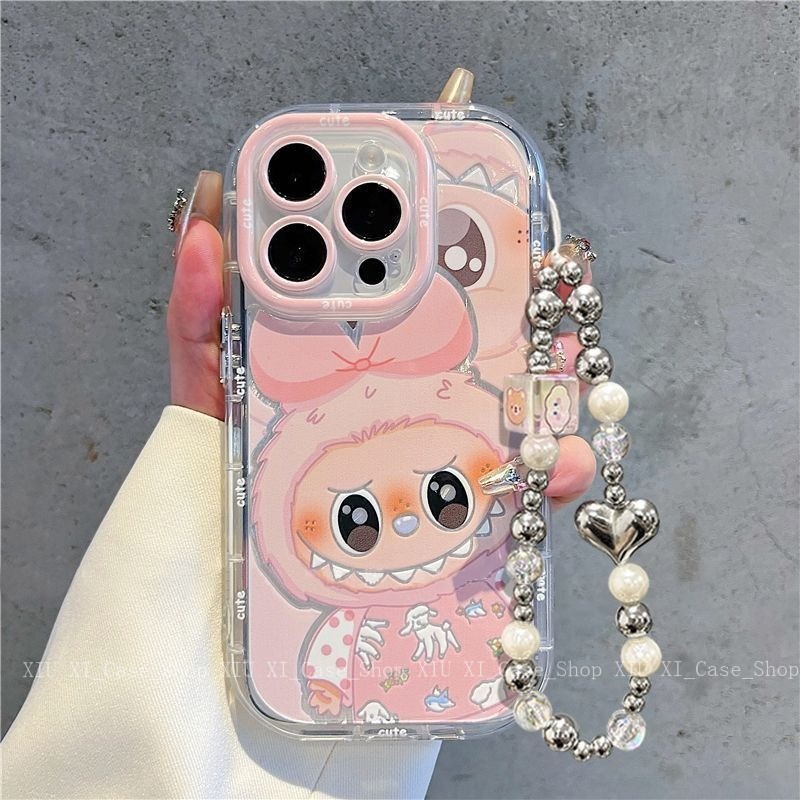 NEW🌸เคส Apple เคสที่รองรับ iPhone เคสไอโฟน 17 16 15 14 13 12 11 PRO PROMAX PLUS AIR  กับ Lanyards วงเล็บ-BXJMNYK61-62
