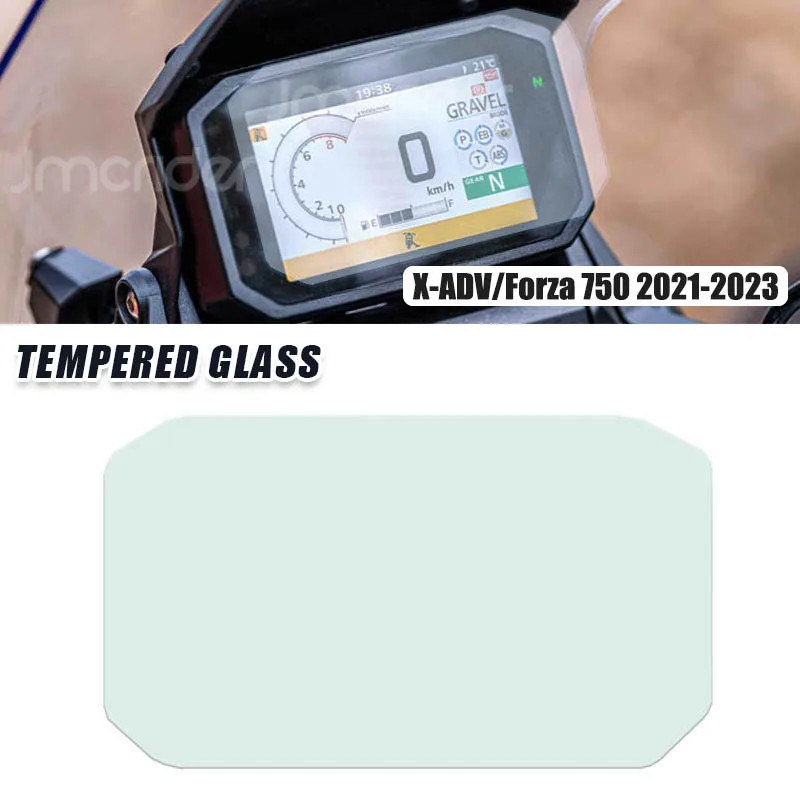2023 X-ADV750 รถจักรยานยนต์ HD กระจกนิรภัยฟิล์ม Insrument หน้าจอสําหรับ Honda X-ADV สําหรับ Forza 75