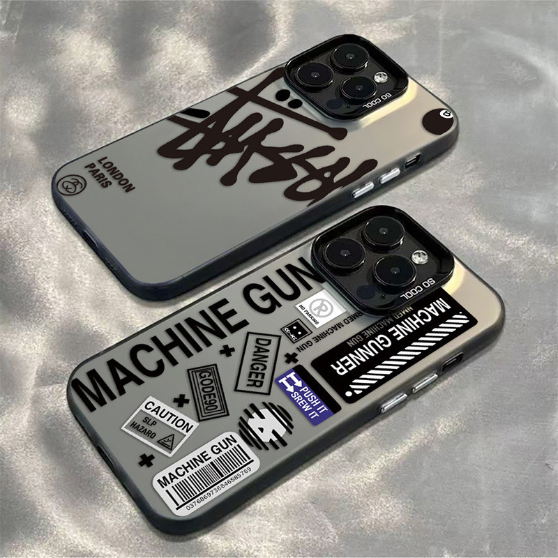 IMD เคส For OPPO A5 Pro A3 A3X 5G A79 A18 A57 A15 A17 A16 A78 A54 A58 A38 A77 5G A54 A53 เคสกันกระแทกฝาหลังชุบเงินหรูหรา