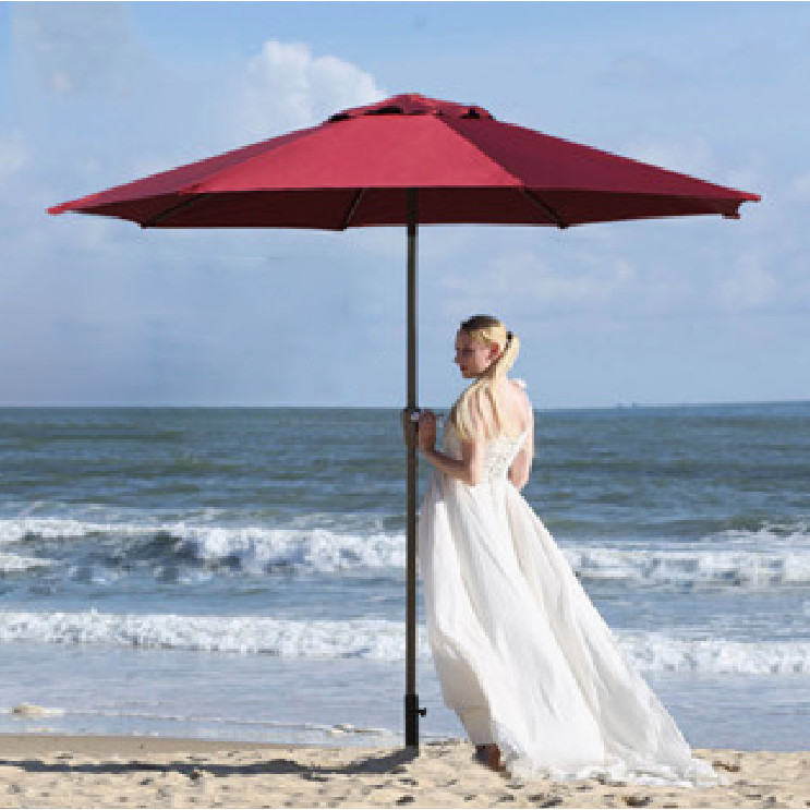 n&z Φ2.7M ร่มกันแดดสนามใหญ่ ในสวน กลางแจ้ง ตลาดนัด สระว่ายน้ำ แม่ค้า ร้านกาแฟ outdoor sun umbrella（ไม่มีฐาน） ราคา ถูกที่สุด ดีลบีเคเค แกลเลอรีภาพที่ 7