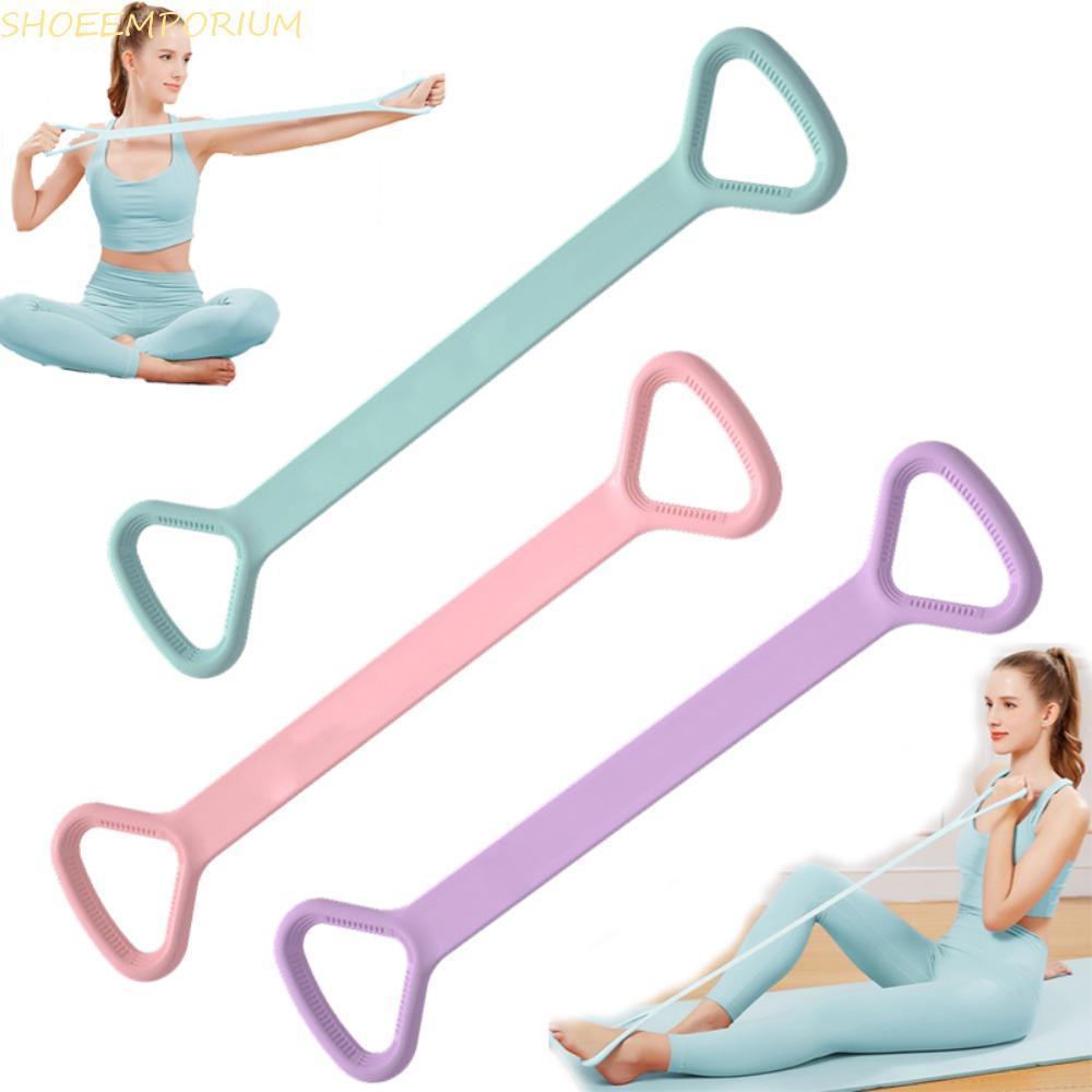 โรคข้ออักเสบ เข็มขัดยืดโยคะฝึกความแข็งแรงเริ่มต้นยืดวงยืดหยุ่นแถบยืดห่วงโยคะพิลาทิสฟิตเนสกายภาพบําบัดห่วงเข็มขัดตึง