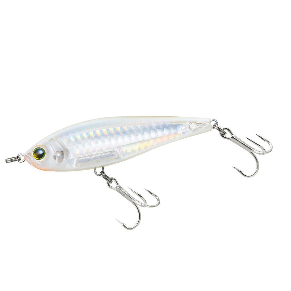 YO-ZURI Salt Lure 3D Inshore Twitch Bait (SS) 110mm Color: Bone Silver