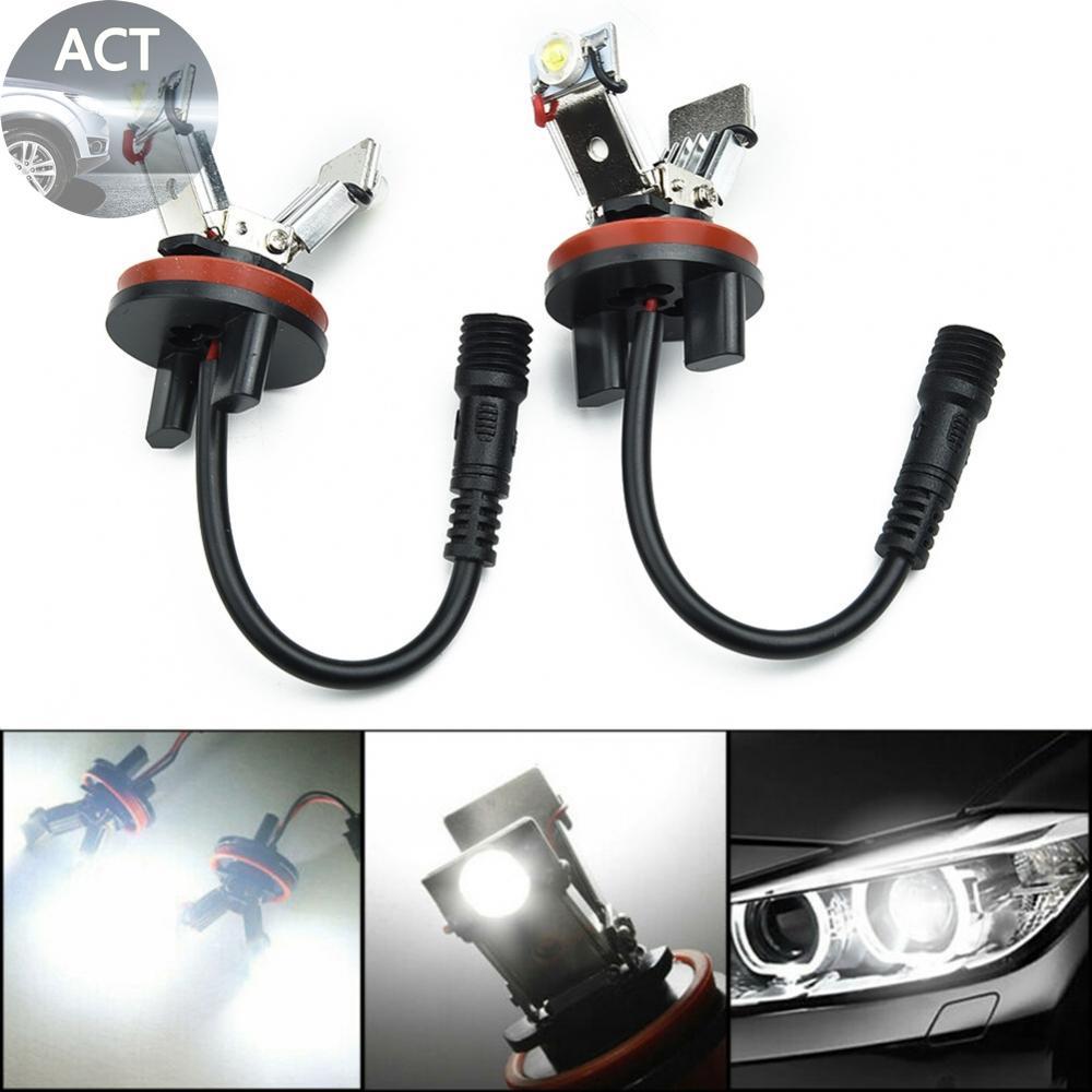 Angel Eye หลอดไฟประมาณ 50 สําหรับ E71 E70 LCI E90 E91 X5 H8 เปลี่ยนแสง