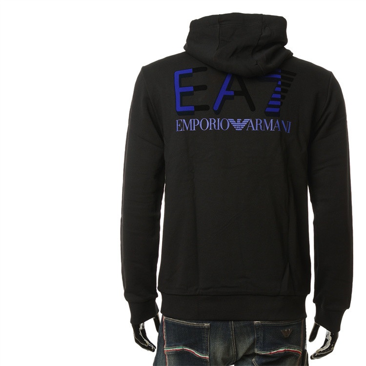 Armani EA7 Armani Mens Street Wear Fashion Hooded Sweatshirt 6RPM10 PJRJZ