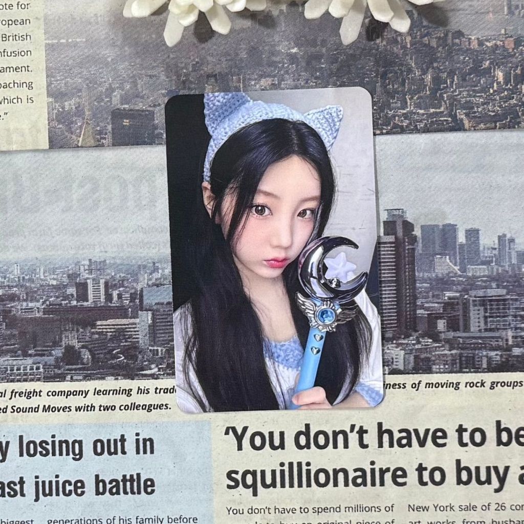 ILLIT Li Yuanxi yzy3.0 Jubilee Magic Wand Jubilee bomb Series Jubilee Entertainment