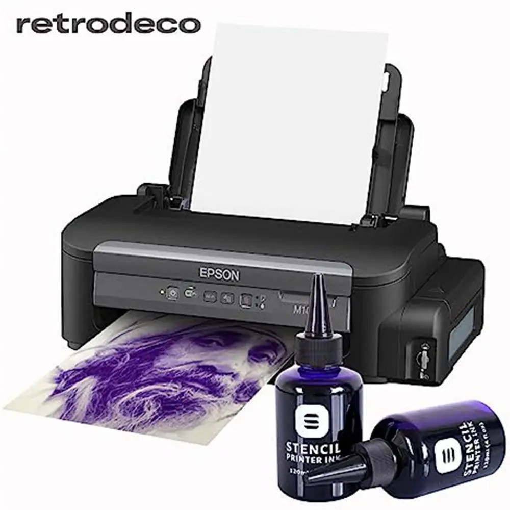 Tattoo Stencil Ink Revolutionary Ecotank เครื่องพิมพ์หมึก 4 ออนซ์ขวดคุณภาพสูง Stencil Transfers Cons