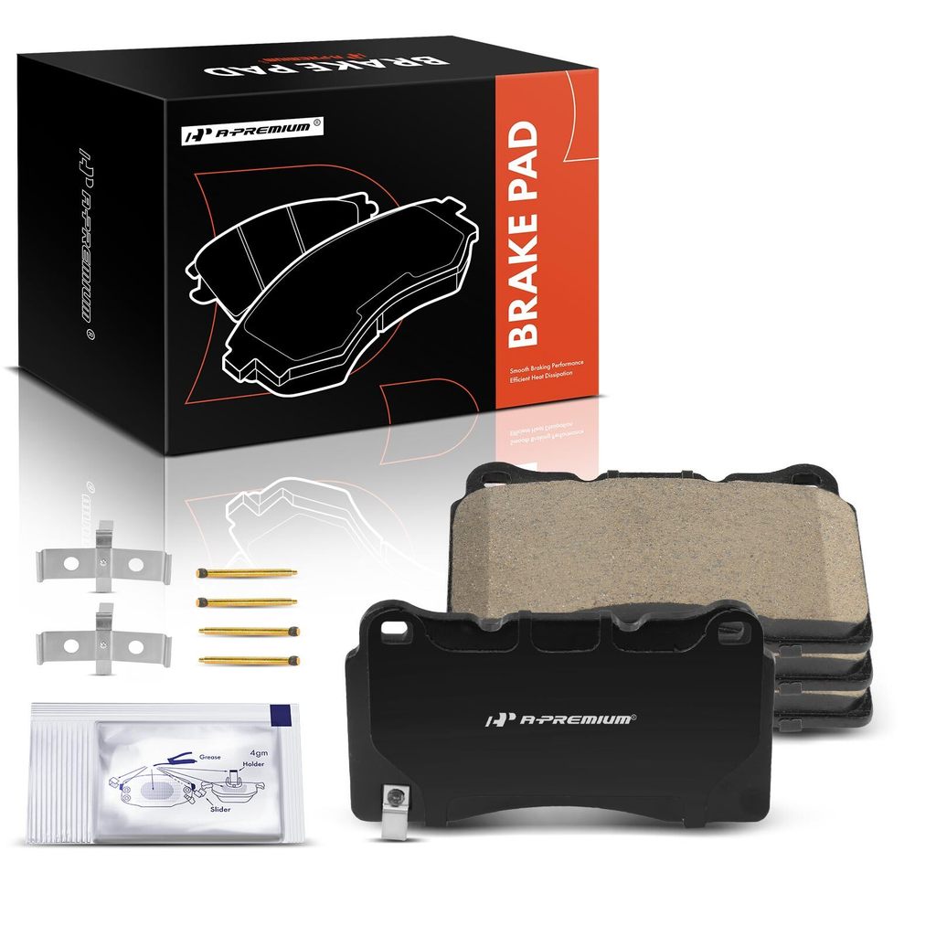 ผ้าเบรกเซรามิกด้านหน้าเหมาะสําหรับ Chevette Corvette Ford GT Mustang CT6 CTS Civic BRZ 86-