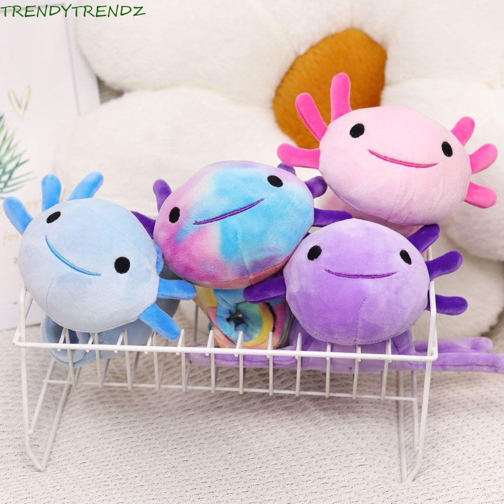 TRENDY TRENDZ Slap Bracelet Series, Cute Doll ตุ๊กตาสัตว์ Axolotl Plush Clap Circle, Handheld Wrist 