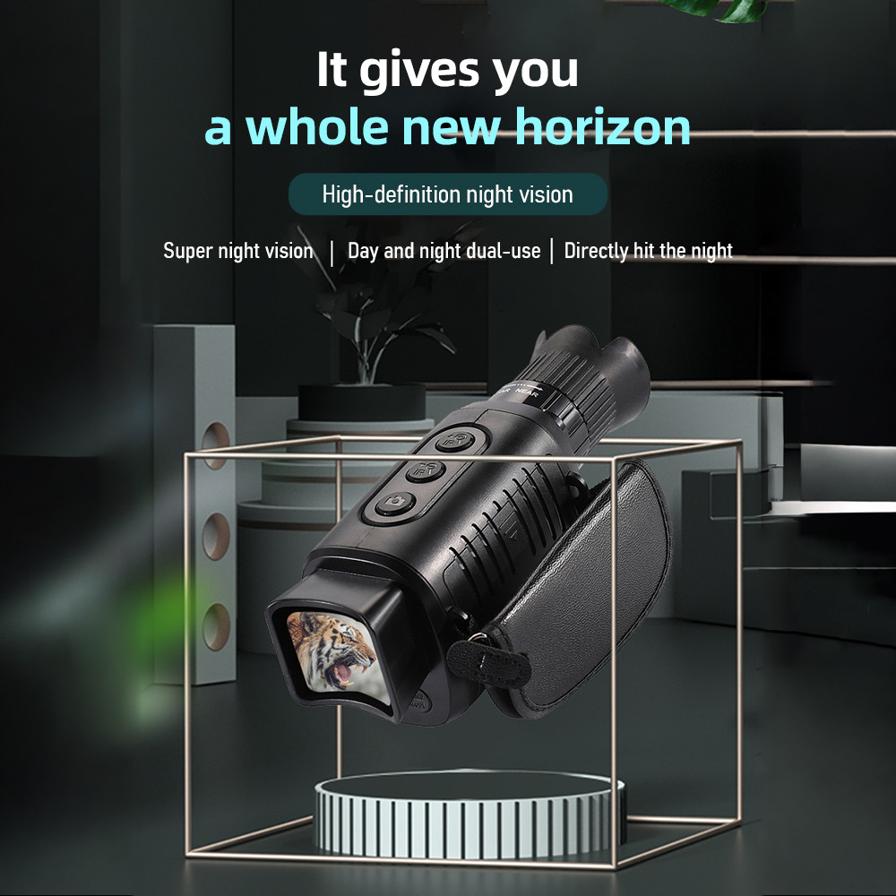 mallcenter1he-th-sip-tw SHUAIGUO Night Vision Goggles 2.5K กล้องตาเดียวดิจิตอล 10X ซูมการดู 800M ในท