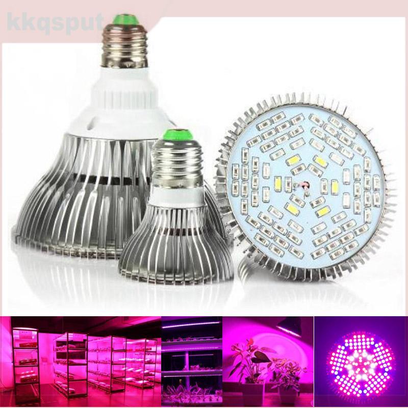 LED Plant Grow Light E27 หลอดไฟเติบโตหลอดไฟ Growtent กล่อง Hydroponic ดอกไม้ในร่ม THK2