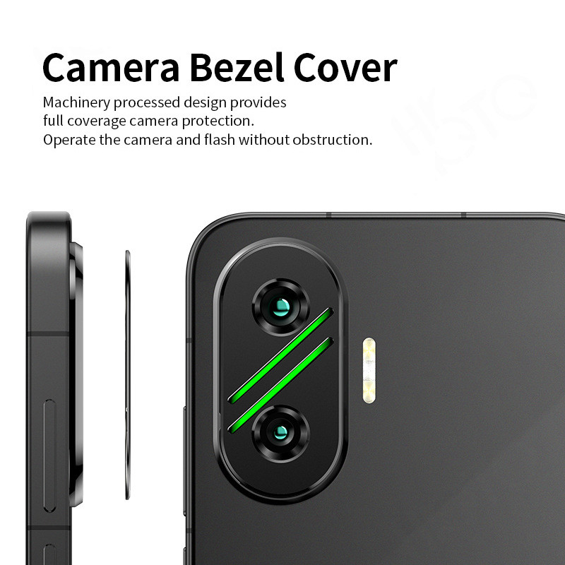 ตัวป้องกันเลนส์กล้องโลหะสําหรับ Poco F7 pocof7 Len Guard - รูปที่ 3